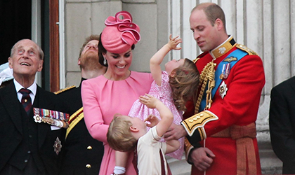 Duke and Duchess of Cambridge and family